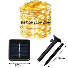 Load image into Gallery viewer, Luce di stringa solare a LED - Ozerty
