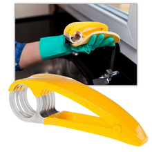 Load image into Gallery viewer, Affettatrice di banane in acciaio inossidabile - Ozerty

