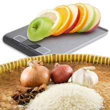Load image into Gallery viewer, Bilancia da cucina digitale LCD in acciaio inox - Ozerty
