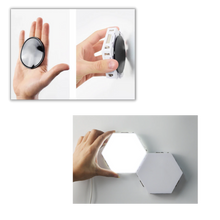 Load image into Gallery viewer, Confezione da 3 luci touch modulari
