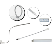 Load image into Gallery viewer, Luce di crescita per piante USB LED con palo flessibile - Ozerty
