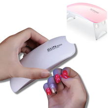 Load image into Gallery viewer, Lampada per asciugare lo smalto sulle unghie a luce UV LED - Ozerty
