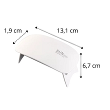 Load image into Gallery viewer, Lampada per asciugare lo smalto sulle unghie a luce UV LED - Ozerty
