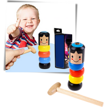 Load image into Gallery viewer, Giocattolo magico infrangibile dell'uomo di legno - Ozerty
