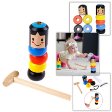 Load image into Gallery viewer, Giocattolo magico infrangibile dell'uomo di legno - Ozerty
