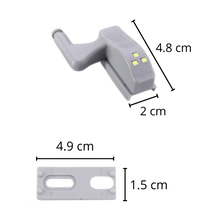 Load image into Gallery viewer, Confezione da 3 luci a LED a cerniera - Ozerty
