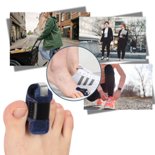 Load image into Gallery viewer, Raddrizzatore per dita dei piedi regolabile e discreto - Ozerty
