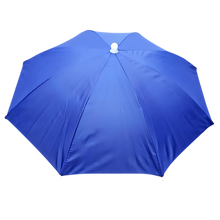 Load image into Gallery viewer, Cappello regolabile con ombrello senza mani -Zaffiro - Ozerty
