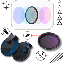 Load image into Gallery viewer, Obiettivo con Filtro per Smartphone Collegabile - Ozerty
