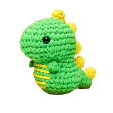 Load image into Gallery viewer, Kit di Animali all'Uncinetto per Principianti -Dinosauro - Ozerty
