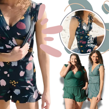 Load image into Gallery viewer, Pagliaccetto da bagno con reggiseno incorporato - Ozerty
