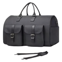 Load image into Gallery viewer, Borsa a Duffel Convertibile per Abbigliamento -Grigio scuro - Ozerty
