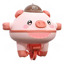 Load image into Gallery viewer, Maialino in monociclo giocattolo -Rosa - Ozerty
