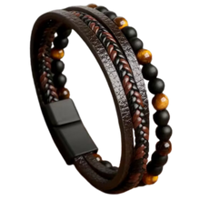 Load image into Gallery viewer, Bracciale umanico disintossicante -Caffè - Ozerty
