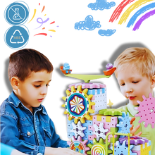 Load image into Gallery viewer, Blocchi da costruzione educativi a doppio funzionamento - Ozerty
