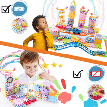 Load image into Gallery viewer, Blocchi da costruzione educativi a doppio funzionamento - Ozerty
