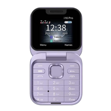 Load image into Gallery viewer, Telefono cellulare pieghevole Dual Sim piccolo  -I16 Pro/Viola - Ozerty
