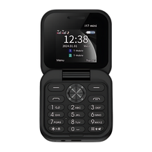 Load image into Gallery viewer, Telefono cellulare pieghevole Dual Sim piccolo  -I17 Pro/Nero - Ozerty
