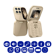 Load image into Gallery viewer, Telefono cellulare pieghevole Dual Sim piccolo  - Ozerty
