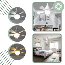 Load image into Gallery viewer, Lampada per ventilatore con zoccolo E27 - Ozerty

