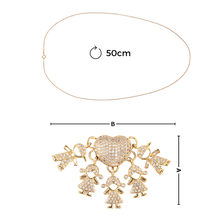 Load image into Gallery viewer, Elegante collana con charm per la mamma - Ozerty
