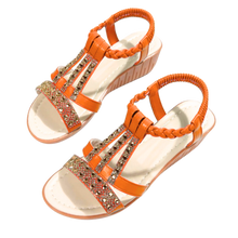 Load image into Gallery viewer, Eleganti sandali ortopedici Boho -Arancione/EU35Arancione/EU36Arancione/EU37Arancione/EU38Arancione/EU39Arancione/EU40Arancione/EU41 - Ozerty
