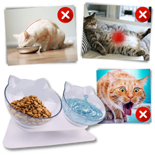 Load image into Gallery viewer, Ciotola comfort rialzata per gatti - Ozerty
