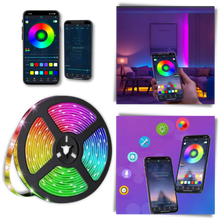 Load image into Gallery viewer, Striscia led RGB ad alta efficienza energetica - Ozerty
