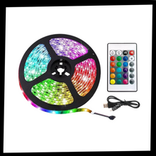 Load image into Gallery viewer, Striscia led RGB ad alta efficienza energetica - Ozerty
