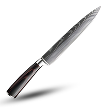 Load image into Gallery viewer, Coltello giapponese in legno Forest Pakkawood -Sujihuki - Coltello per affettare 20 cm - Ozerty
