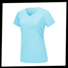 Load image into Gallery viewer, Maglia con scollo a V a raffreddamento istantaneo da donna - Ozerty
