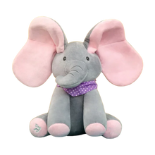 Load image into Gallery viewer, Elefante interattivo Cucù -Orecchie rosa - Ozerty
