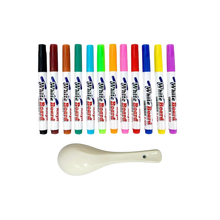 Load image into Gallery viewer, Set di pennarelli magici ad acqua -12 colori + cucchiaio - Ozerty
