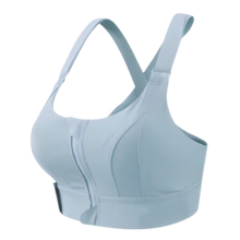 Load image into Gallery viewer, Reggiseno Sportivo Racerback a Massimo Supporto -Azzurro/SAzzurro/MAzzurro/LAzzurro/XLAzzurro/2XLAzzurro/3XLAzzurro/4XLAzzurro/5XL - Ozerty
