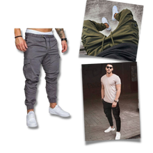 Load image into Gallery viewer, Pantaloni cargo slim fit da uomo - Ozerty
