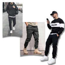 Load image into Gallery viewer, Pantaloni cargo slim fit da uomo - Ozerty
