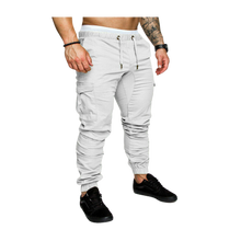 Load image into Gallery viewer, Pantaloni cargo slim fit da uomo -Bianco/MBianco/LBianco/XLBianco/XXLBianco/3XLBianco/4XLBianco/5XL - Ozerty
