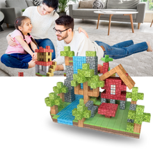 Load image into Gallery viewer, Blocchi magnetici educativi di Minecraft - Ozerty

