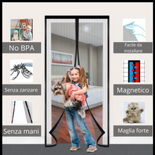 Load image into Gallery viewer, Zanzariera magnetica per porte - Ozerty

