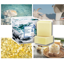 Load image into Gallery viewer, Sapone antiacne naturale al sale marino - Ozerty
