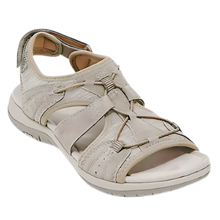 Load image into Gallery viewer, Sandali antiscivolo con supporto ortopedico -Khaki - Ozerty
