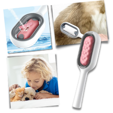 Load image into Gallery viewer, Pettine da toelettatura per animali domestici con serbatoio dell'acqua - Ozerty
