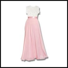 Load image into Gallery viewer, Abito in chiffon con pizzo dallo stile prairie chic - Ozerty
