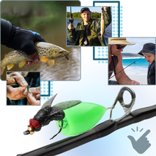 Load image into Gallery viewer, Esche realistiche per la pesca a mosca - Ozerty
