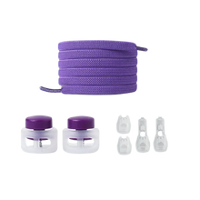 Load image into Gallery viewer, Lacci di chiusura sicuri e alla moda -Viola - Ozerty
