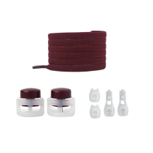Load image into Gallery viewer, Lacci di chiusura sicuri e alla moda -Vino rosso - Ozerty
