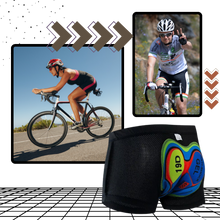 Load image into Gallery viewer, Pantaloncino da bici imbottito senza cuciture - Ozerty
