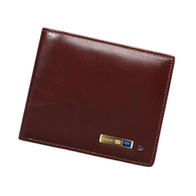 Load image into Gallery viewer, Portafoglio in pelle elegante e sofisticato -Rosso - Ozerty
