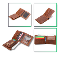 Load image into Gallery viewer, Portafoglio in pelle elegante e sofisticato - Ozerty
