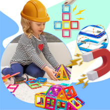 Load image into Gallery viewer, Blocchi Magnetici Scatta e Costruisci - Ozerty

